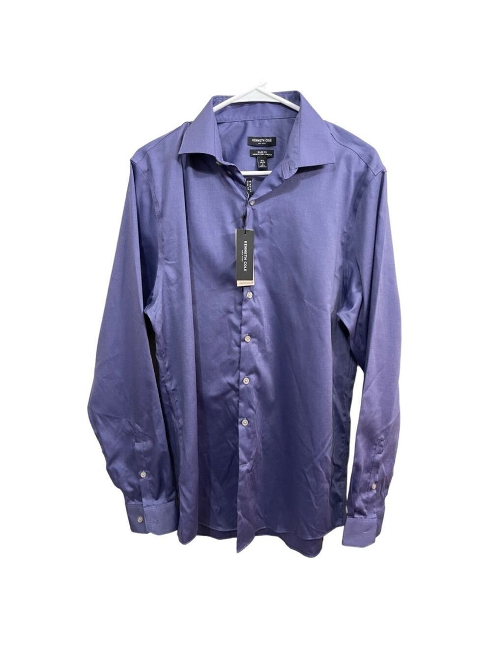 Men's Kenneth Cole Dress Shirt, Size M, Purple